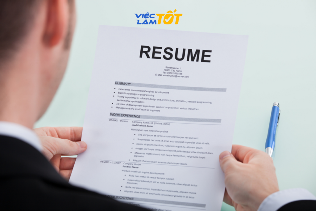 resume là gì