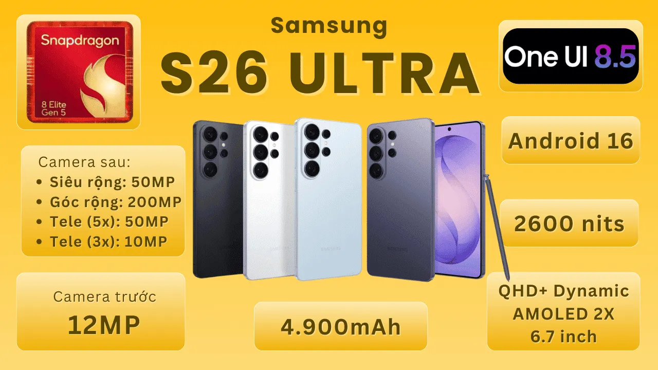 Samsung Galaxy S26 Ultra 1