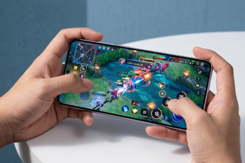 Thời lượng pin khi chơi game nặng trên smartphone ở mức đồ họa cao