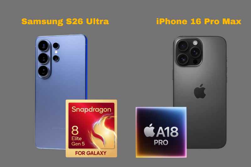 So sánh hiệu năng Snapdragon 8 Elite Gen 5 và A18 Pro trên smartphone flagship