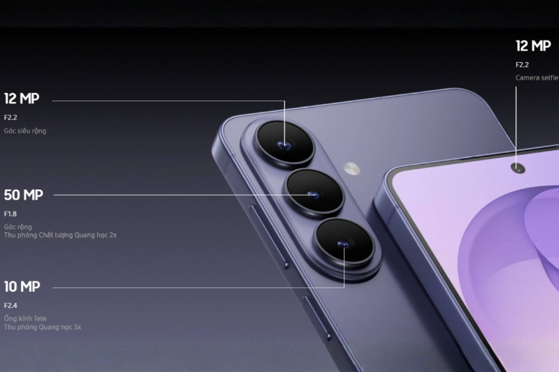 Hệ thống camera 50MP trên Galaxy S26 và S26 Plus với zoom quang 3x