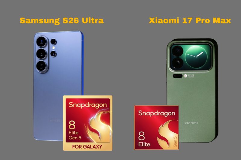 Hiệu năng chip Snapdragon 8 Elite trên Samsung S26 Ultra và Xiaomi 17 Pro Max