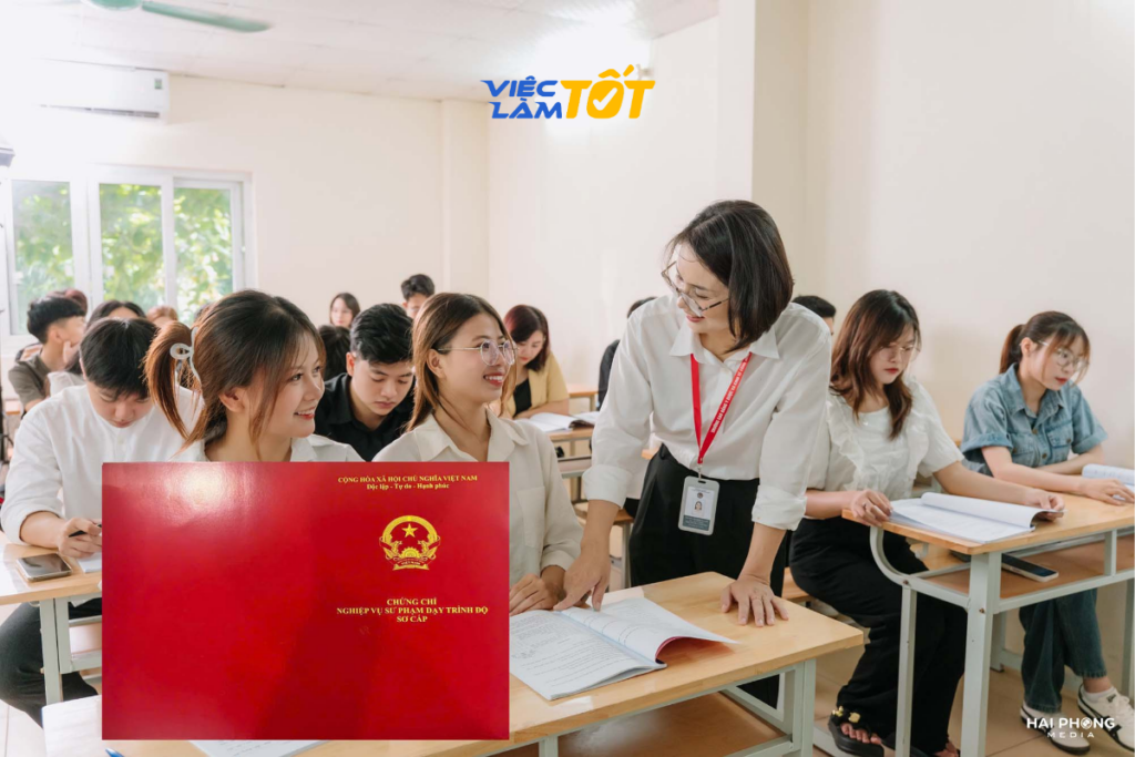 hứng chỉ nghiệp vụ sư phạm cho người muốn đi dạy