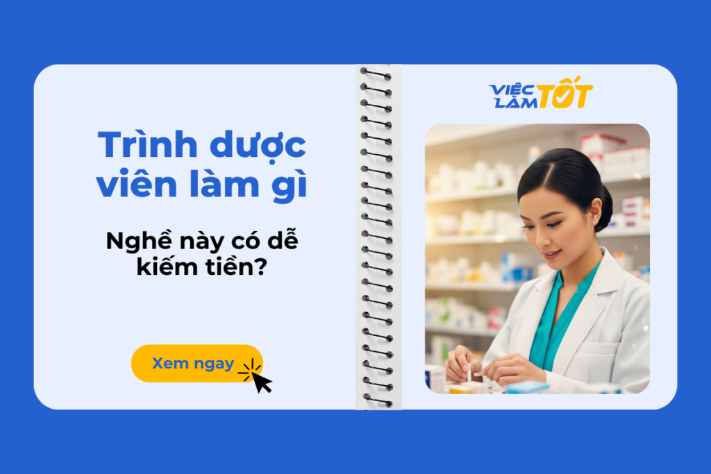 Trình dược viên làm gì