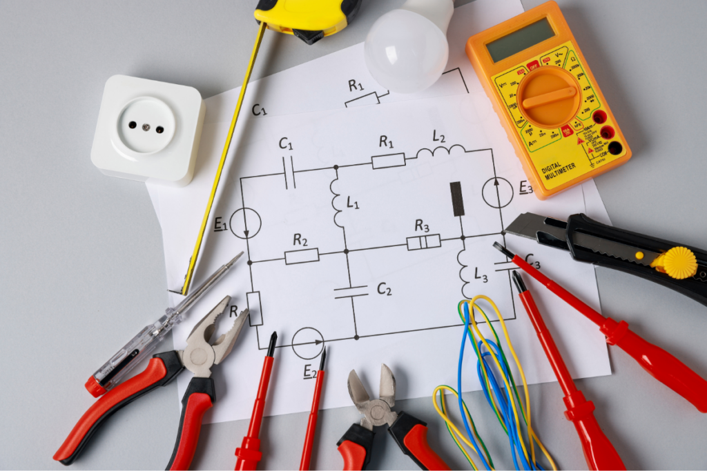 Sử dụng thành thạo các thiết bị đo đạc là kỹ năng cơ bản trong nghề điện dân dụng