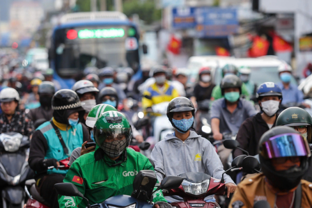 Rủi ro kẹt xe và tai nạn của nghề giao hàng