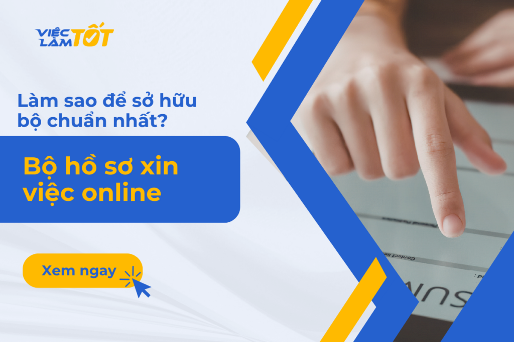 Thumbnail bài viết về hồ sơ xin việc online chuyên nghiệp