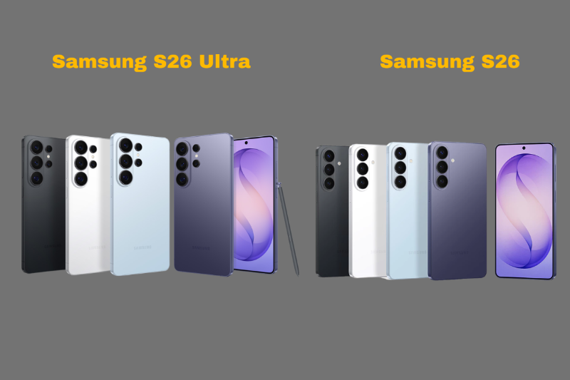 Bảng giá Samsung Galaxy S26 Ultra và Galaxy S26 theo từng phiên bản bộ nhớ