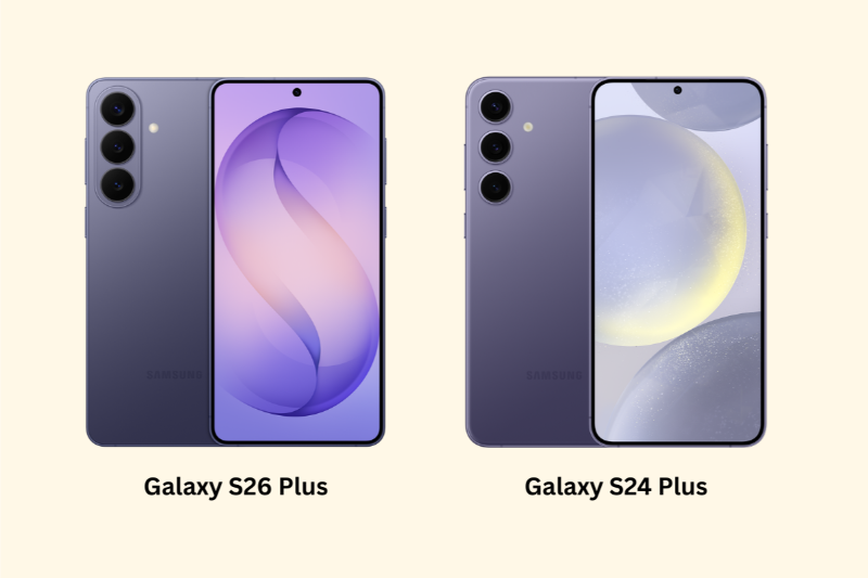 So sánh Galaxy S26 Plus và Galaxy S24 Plus - Thiết kế
