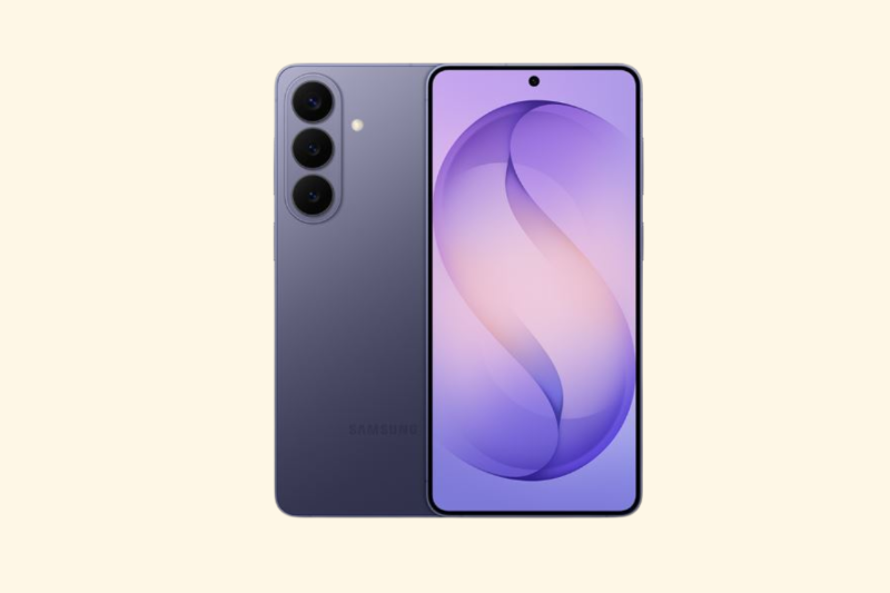 Samsung Galaxy S26 Plus màu tím Cobalt với thiết kế nhám sang trọng