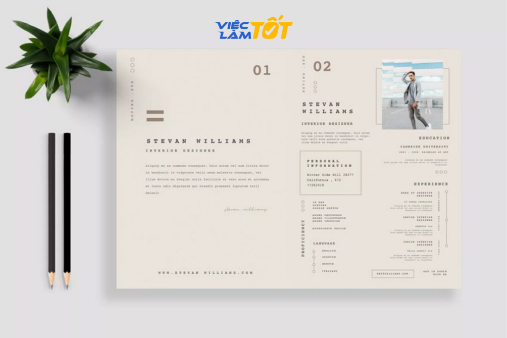 cách trình bày resume xin việc