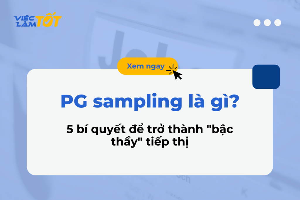 PG sampling là gì