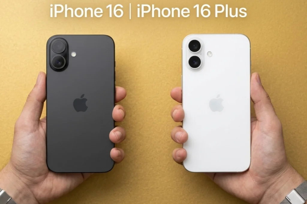 So sánh iPhone 16 và iPhone 16 Plus