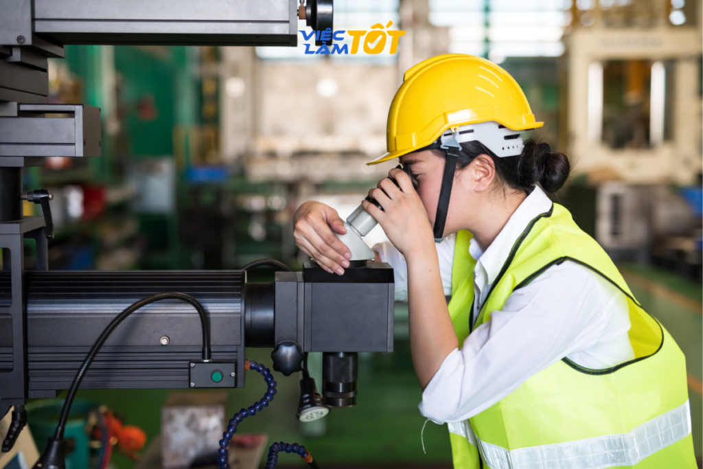 Biểu đồ mức lương nghề QC