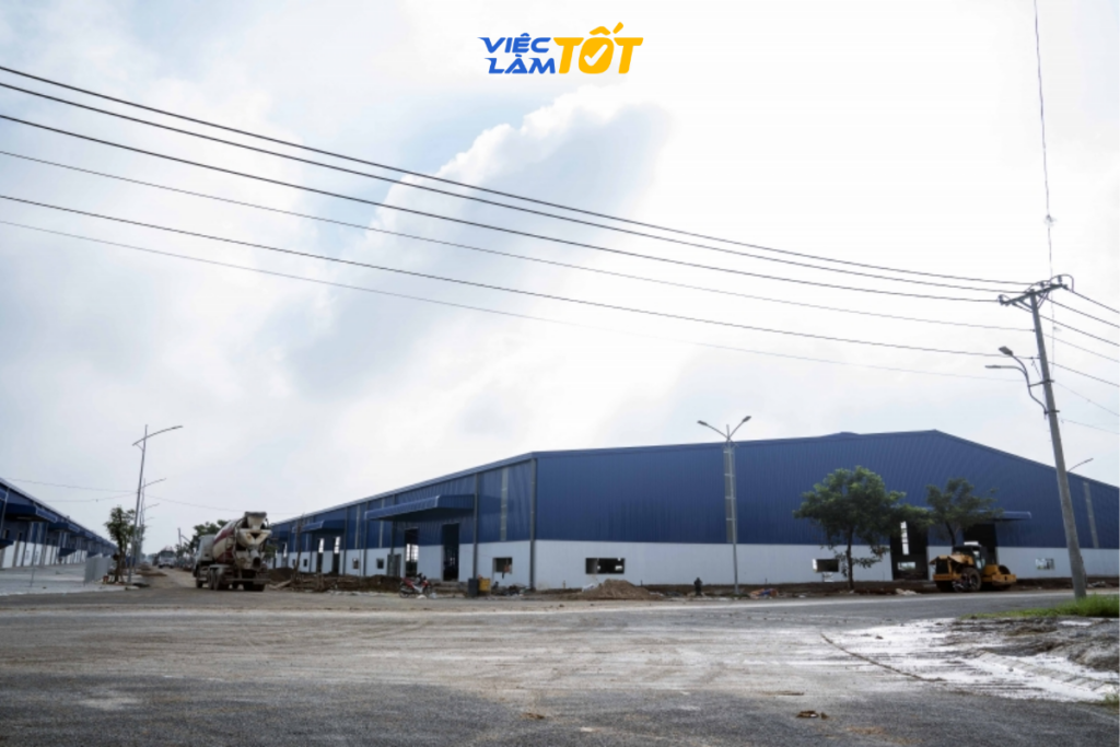 Hệ thống cây xanh và hạ tầng xanh bên trong khu công nghiệp