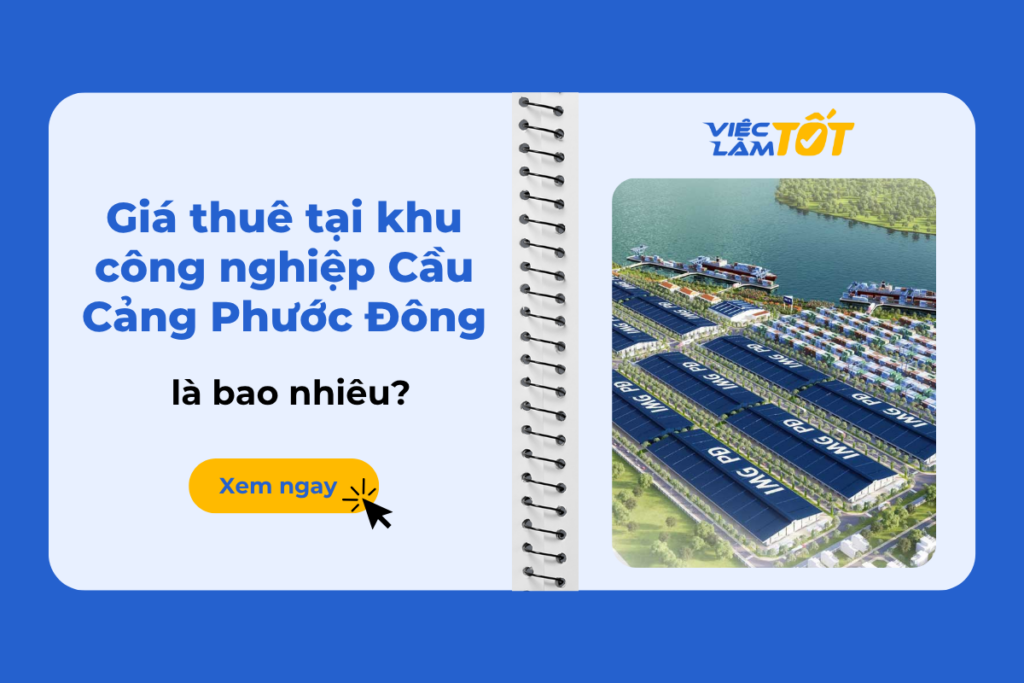 Toàn cảnh hạ tầng hiện đại tại Khu công nghiệp Cầu Cảng Phước Đông