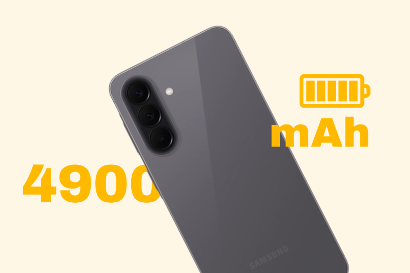Pin 5000mAh Galaxy A57, sạc nhanh 45W, tối ưu thời gian sử dụng
