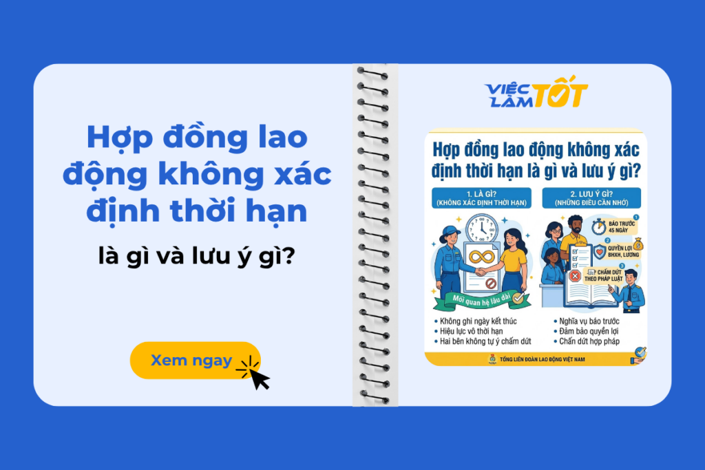 Người lao động và nhà tuyển dụng đang ký kết hợp đồng lao động