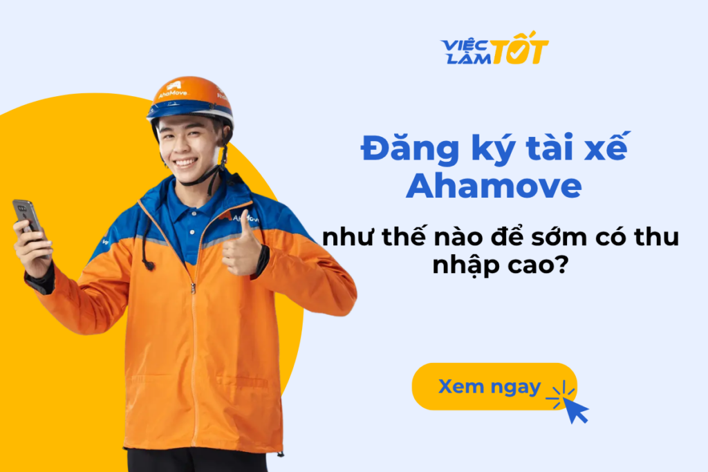 Đăng ký tài xế Ahamove như thế nào để sớm có thu nhập cao? Thumbnail tài xế Ahamove chuyên nghiệp