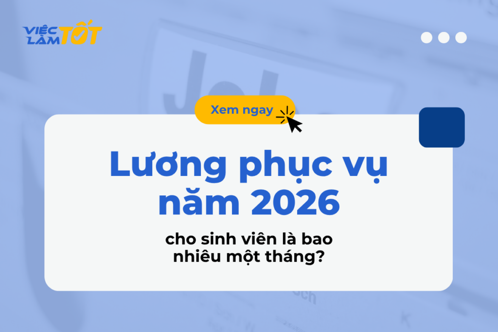 Hình ảnh sinh viên đang vui vẻ phục vụ khách hàng tại một quán cà phê hiện đại