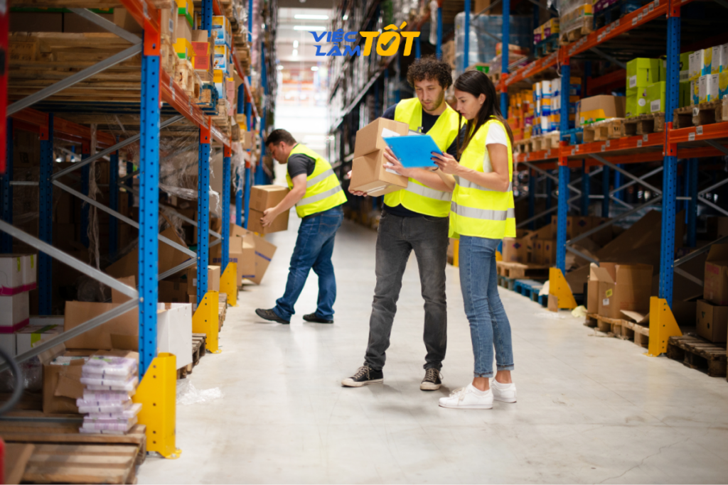Giao diện tìm việc làm kế toán trên di động