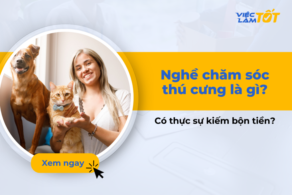 Nghề chăm sóc thú cưng là gì? Có thực sự kiếm bộn tiền? Thumbnail về dịch vụ spa cho chó mèo