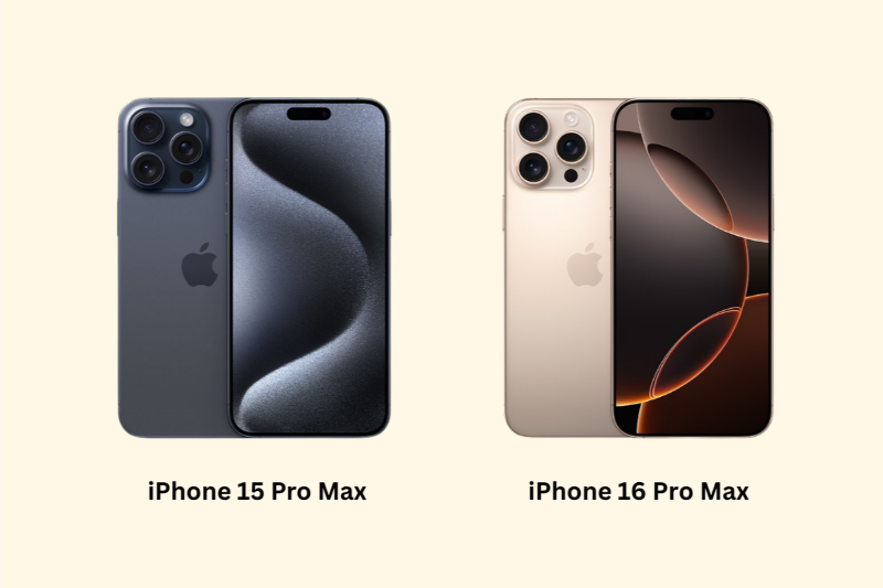 So sánh iPhone 15 Pro Max và iPhone 16 Pro Max -Thiết kế