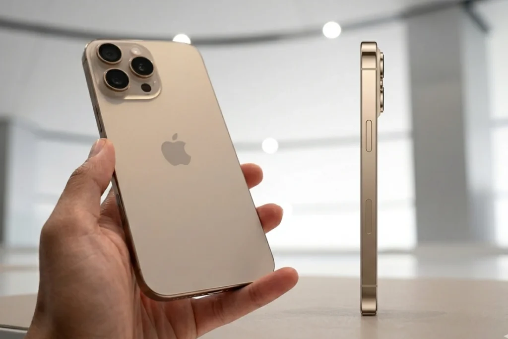 iPhone 16 Pro màu Titan sa mạc hợp mệnh gì