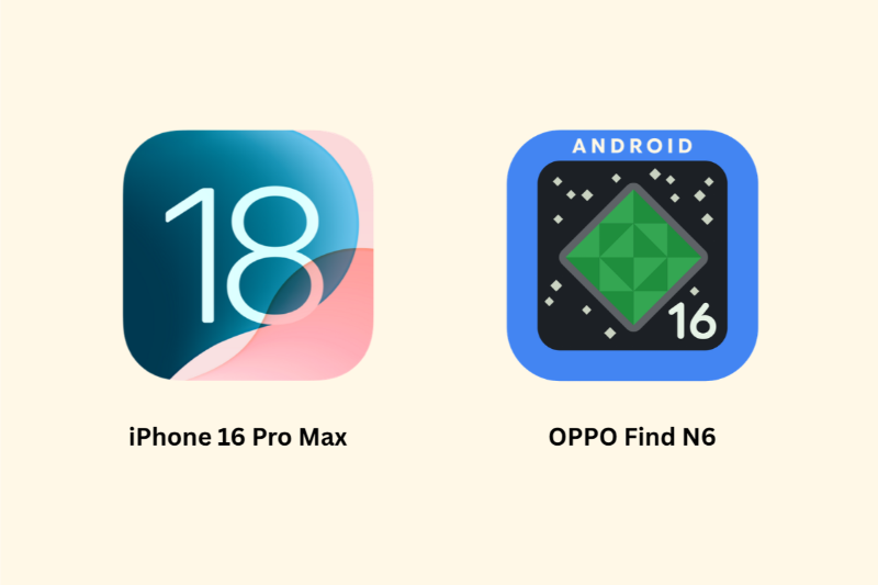 So sánh OPPO Find N6 và iPhone 16 Pro Max - Hệ điều hành