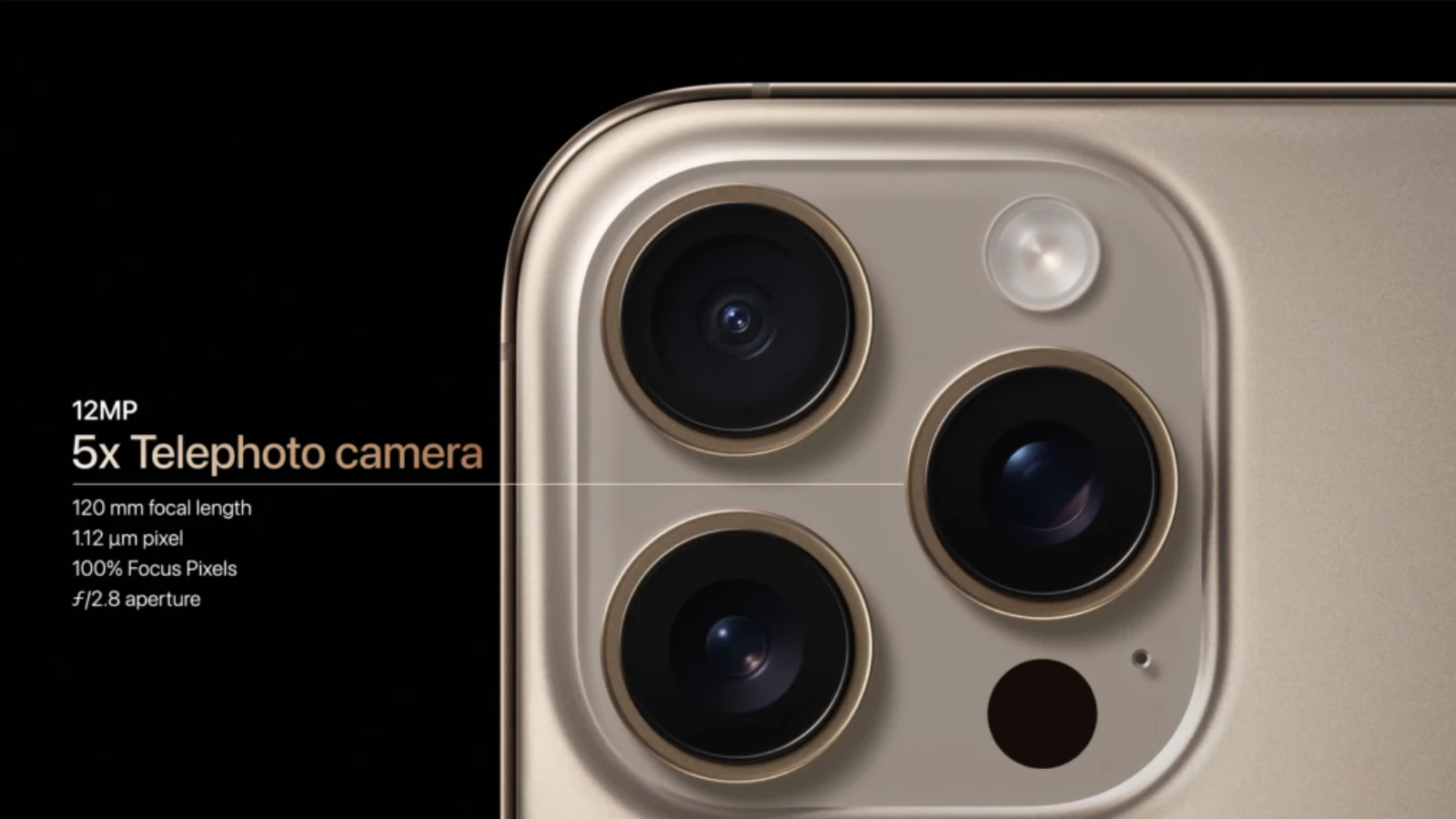 Hệ thống camera iPhone 16 Pro Max