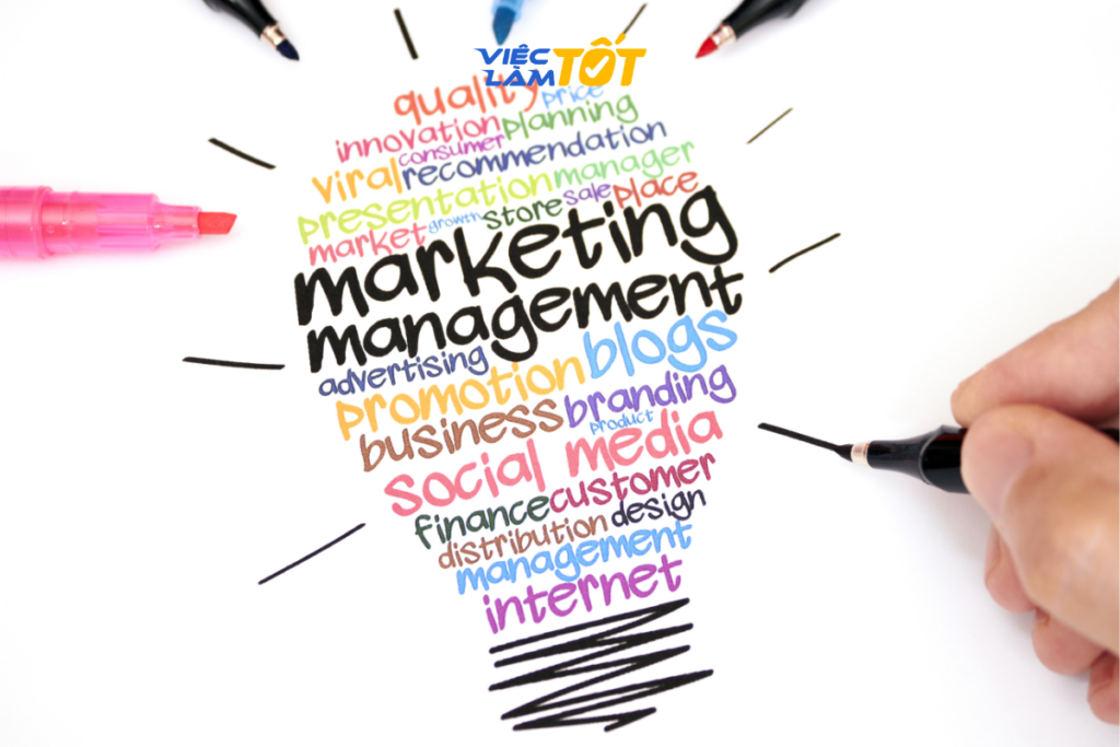 Nhân viên marketing đang phân tích hiệu quả chiến dịch số