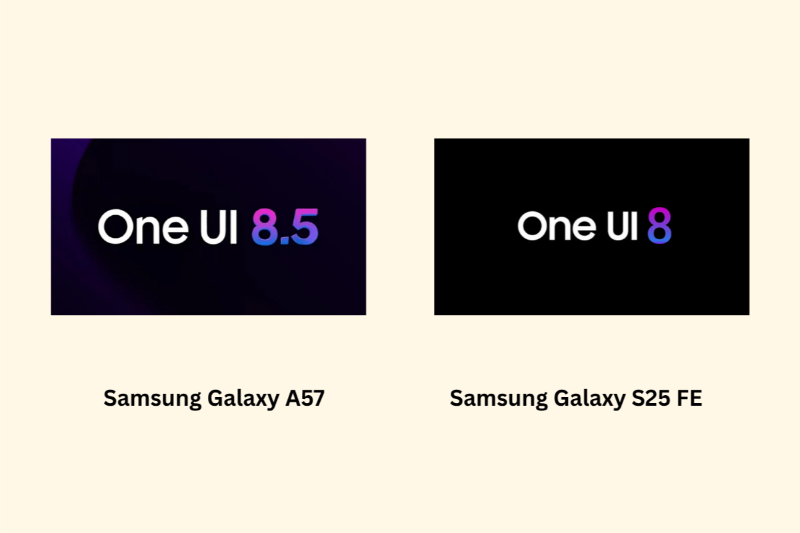 So sánh Samsung Galaxy A57 và Samsung Galaxy S25 FE - Hệ điều hành