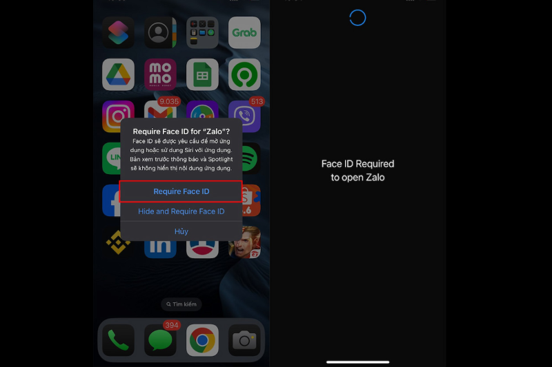 Khóa ứng dụng bằng Face ID, ẩn app bảo mật và bảo vệ dữ liệu