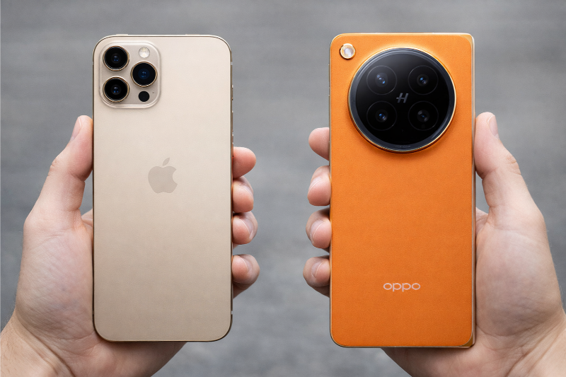 So sánh OPPO Find N6 và iPhone 16 Pro Max chi tiết