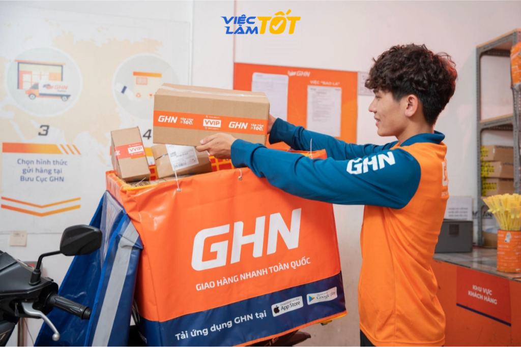 Chi tiết công việc tài xế giao hàng làm gì
