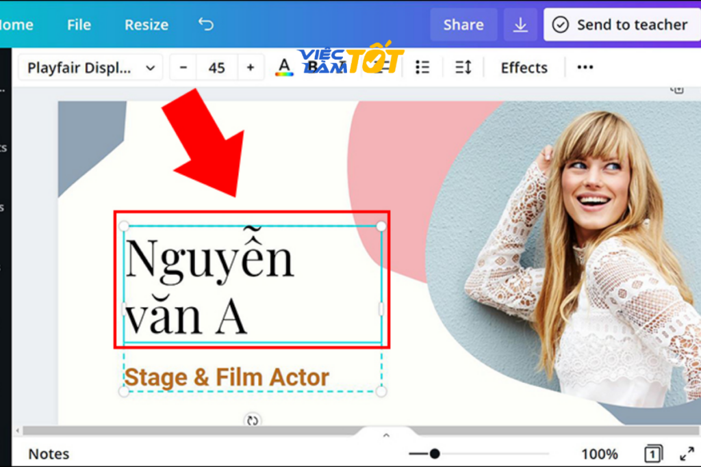 Gõ từ khóa tìm kiếm là bước đầu tiên trong cách tạo CV trên Canva