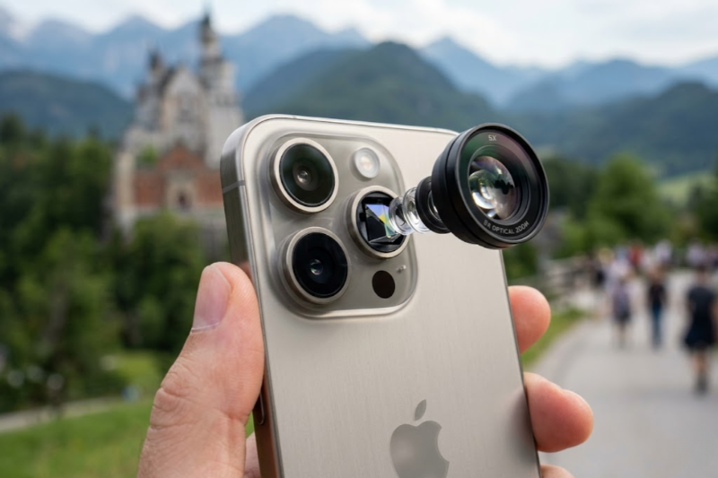 camera góc siêu rộng ở Iphone 16 Pro