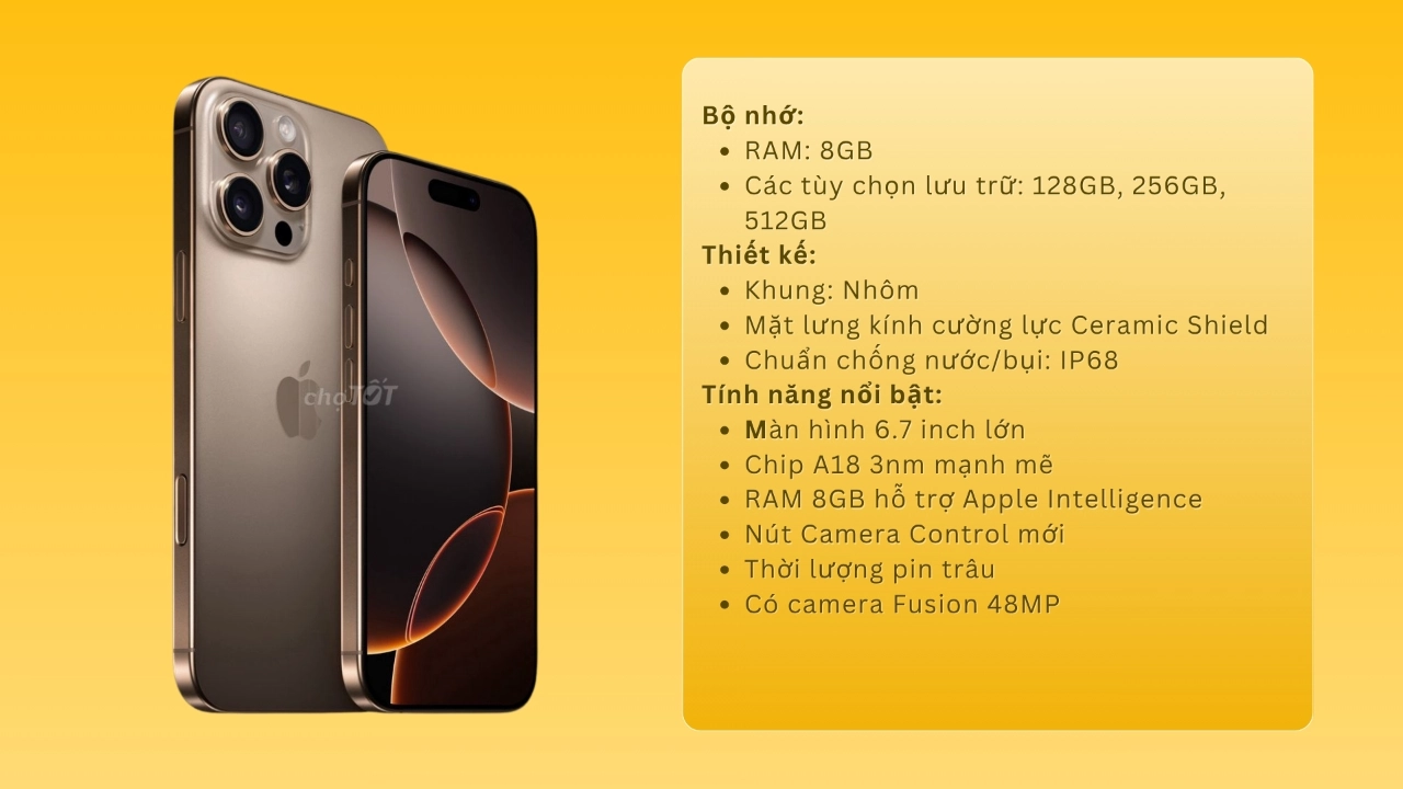 iPhone 16 Plus - Tính năng nổi bật, Ram, Thiết kế