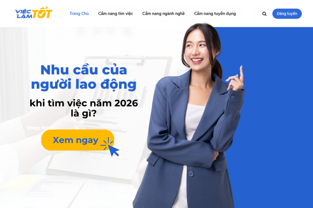 Xu hướng nhu cầu của người lao động khi tìm việc năm 2026