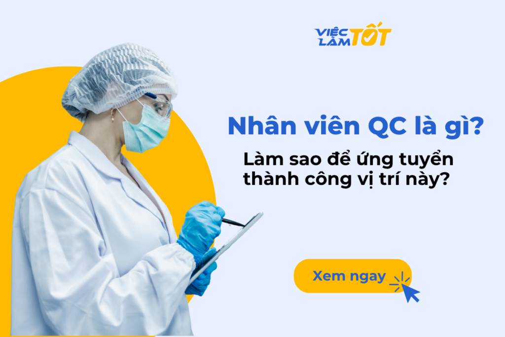 Thumbnail bài viết về nghề QC
