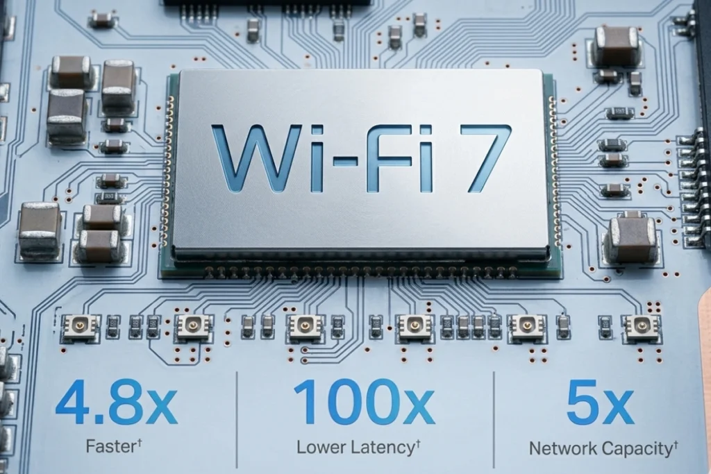 Cả hai dòng đều được hỗ trợ wifi 7