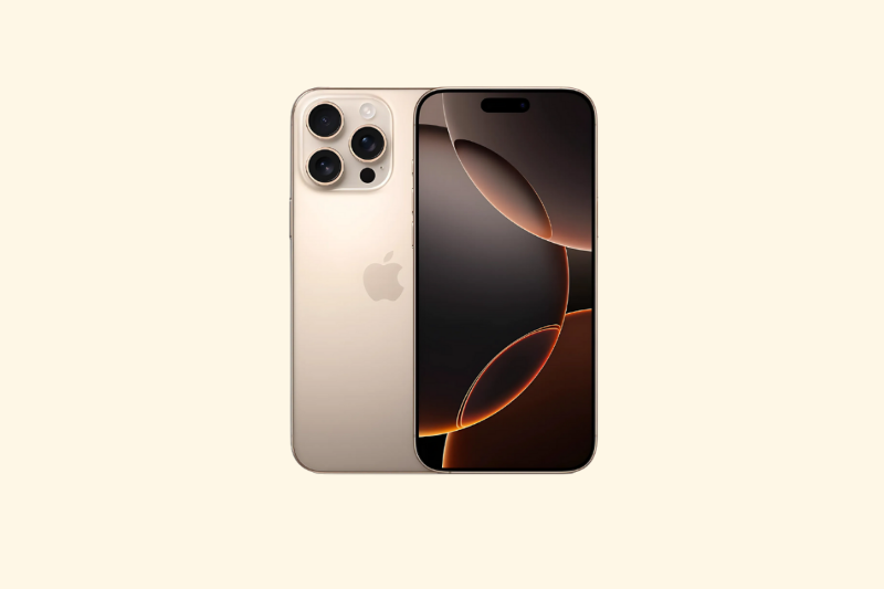 iPhone 16 Pro Max Titan Sa Mạc vàng đồng sang trọng, hợp mệnh Thổ