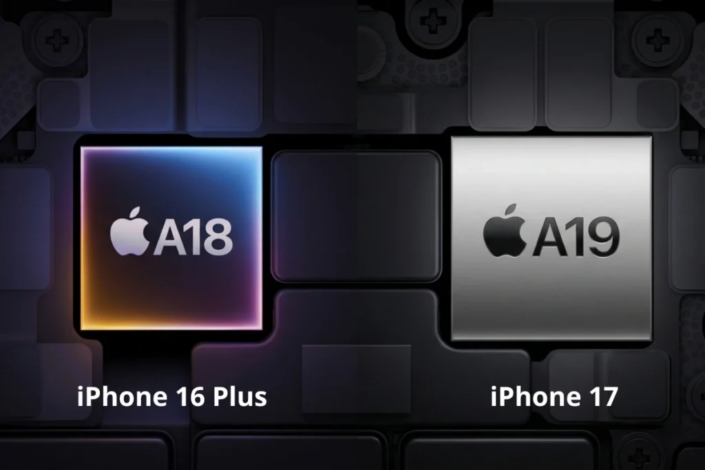 Chip A19 trên iPhone 17 chiếm ưu thế tuyệt đối so với iPhone 16 Plus
