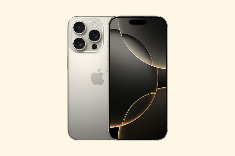 iPhone 16 Pro/Pro Max Titan Tự Nhiên màu xám bạc sang trọng, bền bỉ