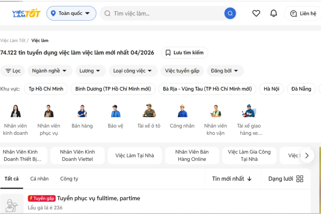 Tìm việc làm nghề giáo viên nhanh chóng tại Việc Làm Tốt