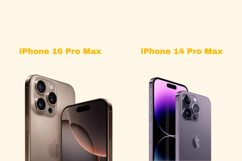So sánh camera iPhone 16 Pro Max và 14 Pro Max với nâng cấp 48MP