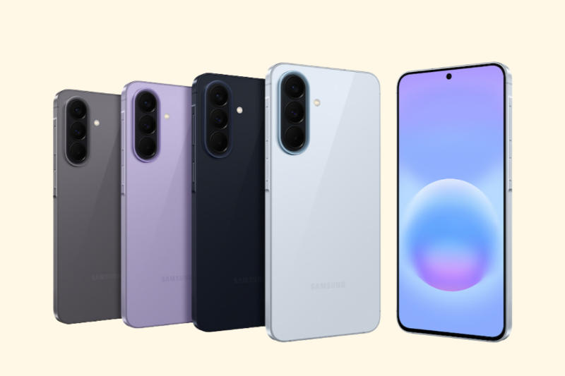 Các màu sắc Samsung Galaxy A57