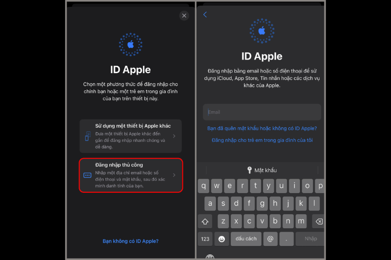 Đăng nhập Apple ID trên iPhone để dùng iCloud, App Store và bảo mật