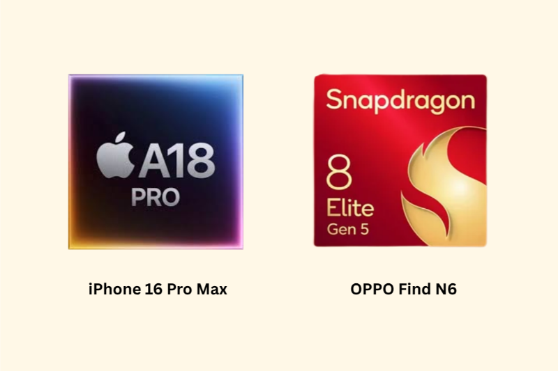 So sánh OPPO Find N6 và iPhone 16 Pro Max - Hiệu năng