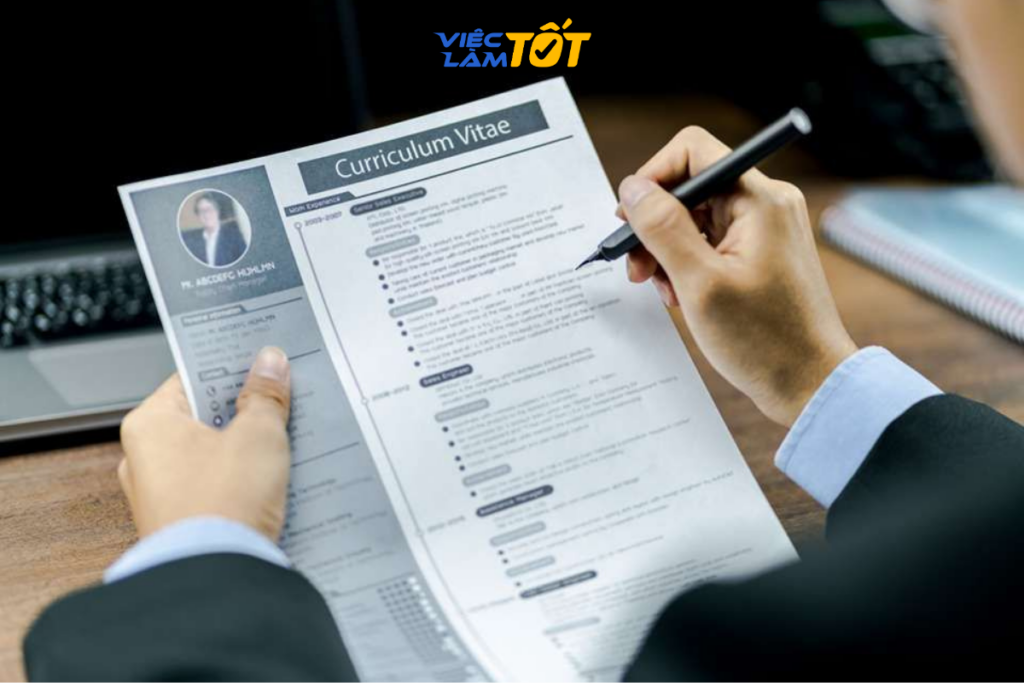 Hãy chọn lọc những thông tin thực sự liên quan đến công việc